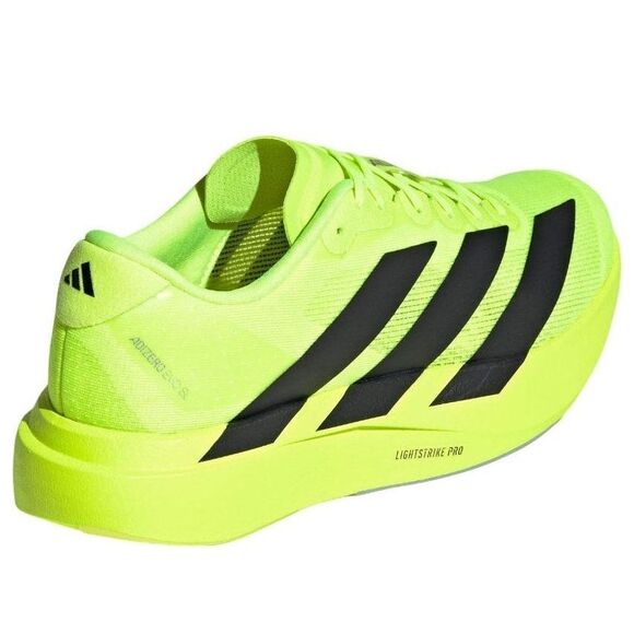 Adidas Adizero Evo SL Lucid Lemon Black Running Shoes JR3416 Men\'s Size 11 main image 4